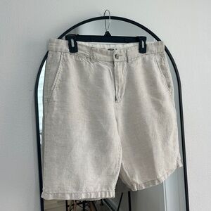 Linen shorts
